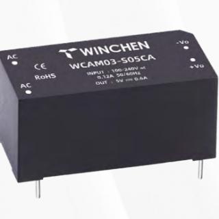 WCAM03 series 3W AC-DC Isolation power converter