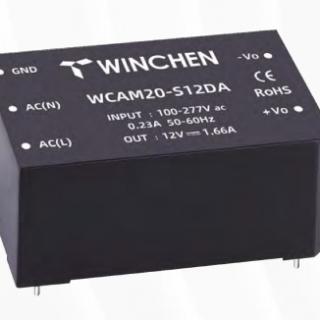 WCAM20 series 20W AC-DC Isolation power converter 