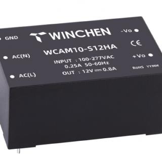 WCAM10-SXXHA series 10W AC-DC Isolation power converter  