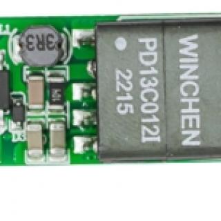 WC-PD13C012I 13W through hole PD-12V PoE power module  