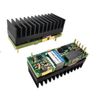 VCF48_EBO-300W 48v to 24v 12A 300w DC/DC 1/8 brick power module